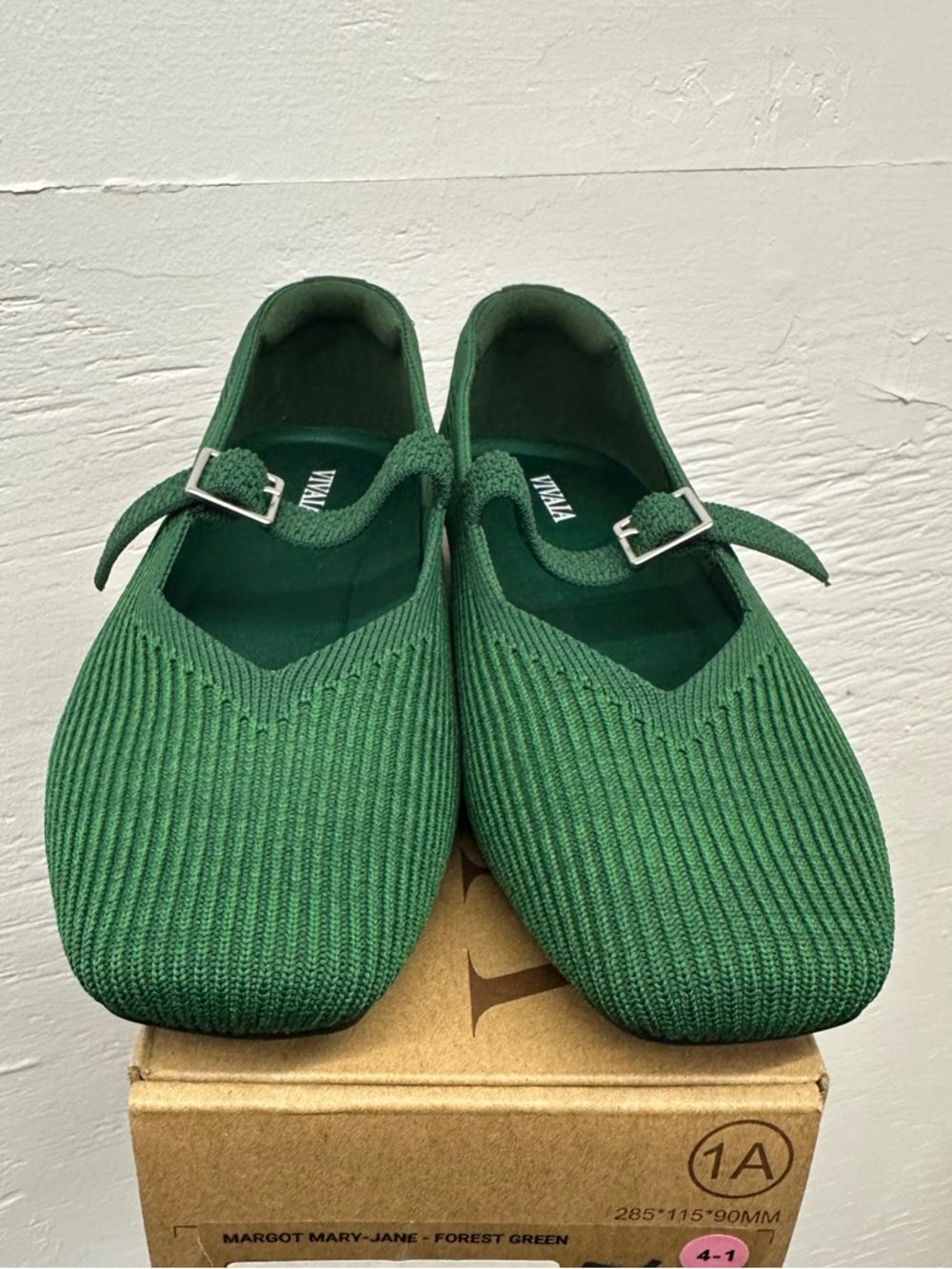 Vivaia Margot Mary Jane - forest green